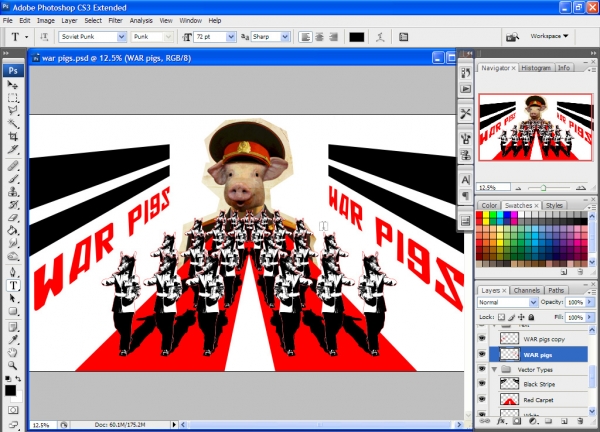 Creation of War Pigs: Step 12